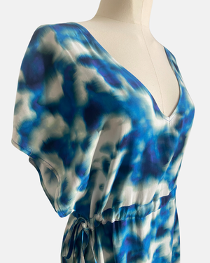 Twist dress Water print from Mon Col Anvers