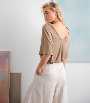 Clay pants Linen from Mon Col Anvers