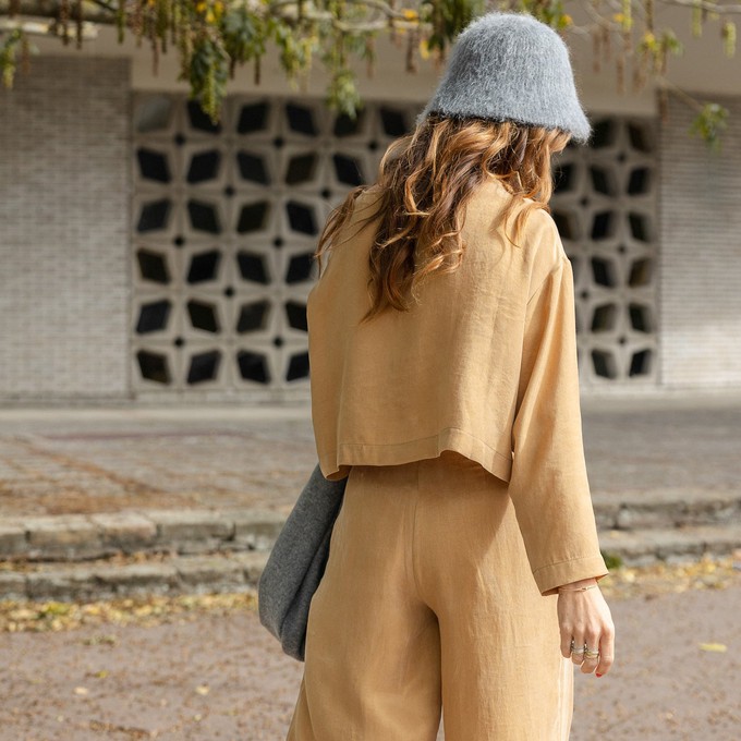 Clio pants Gold from Mon Col Anvers