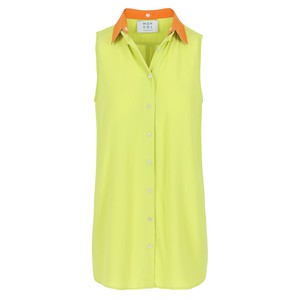 Wadi blouse Lime from Mon Col Anvers