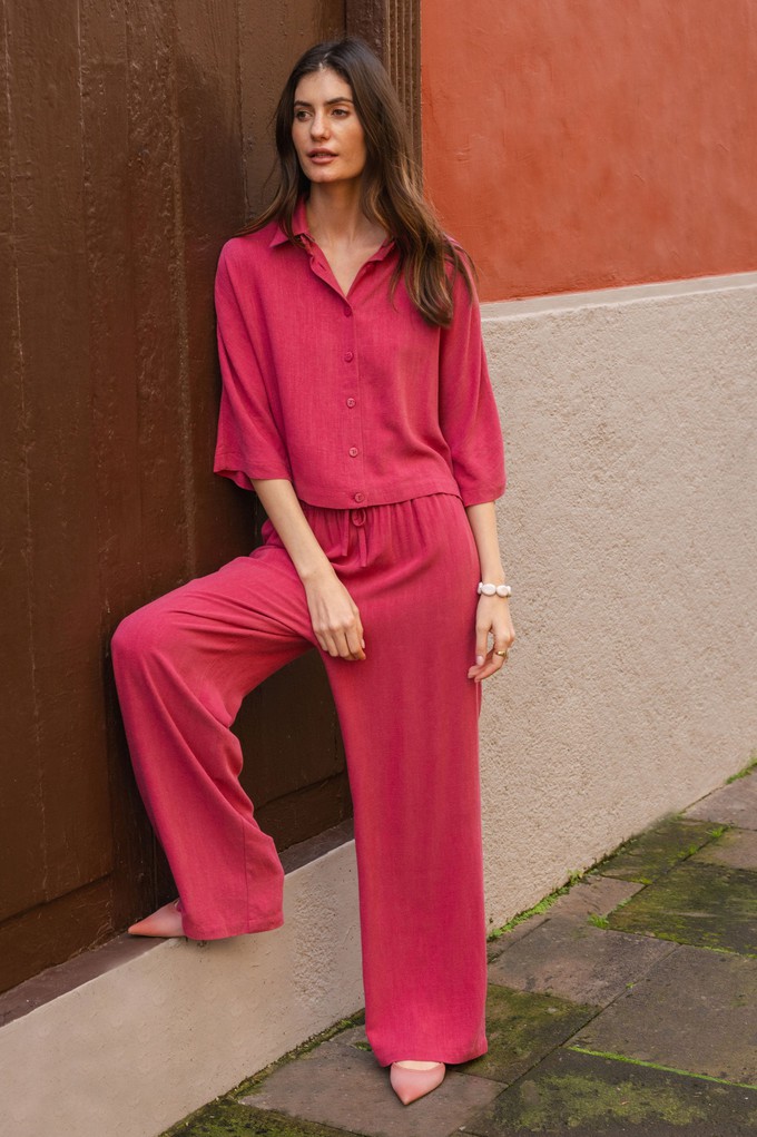 Air pants Magenta from Mon Col Anvers