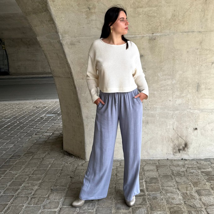 Air pants Blue stone from Mon Col Anvers