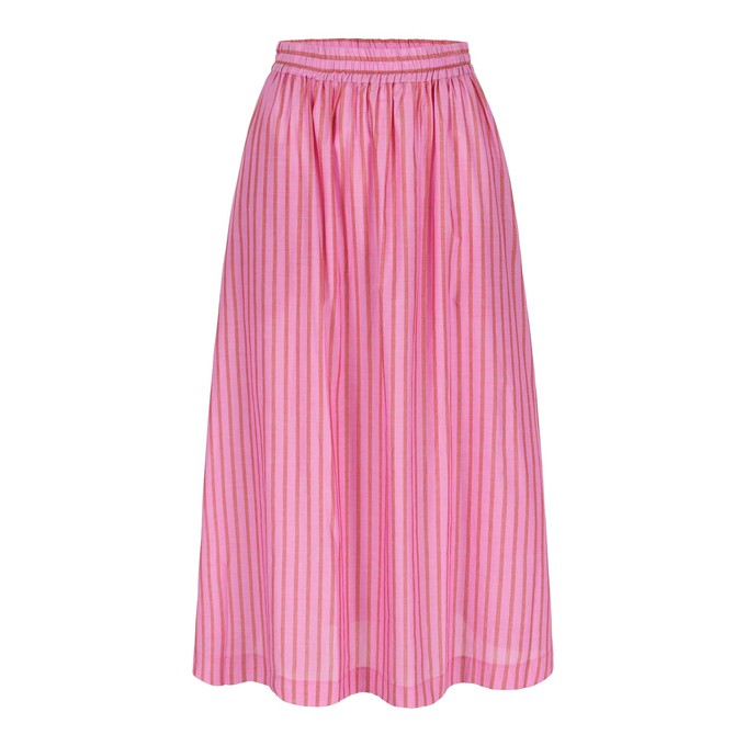 Coco skirt Pink stripe from Mon Col Anvers