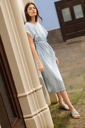 Breeze dress Sky print from Mon Col Anvers