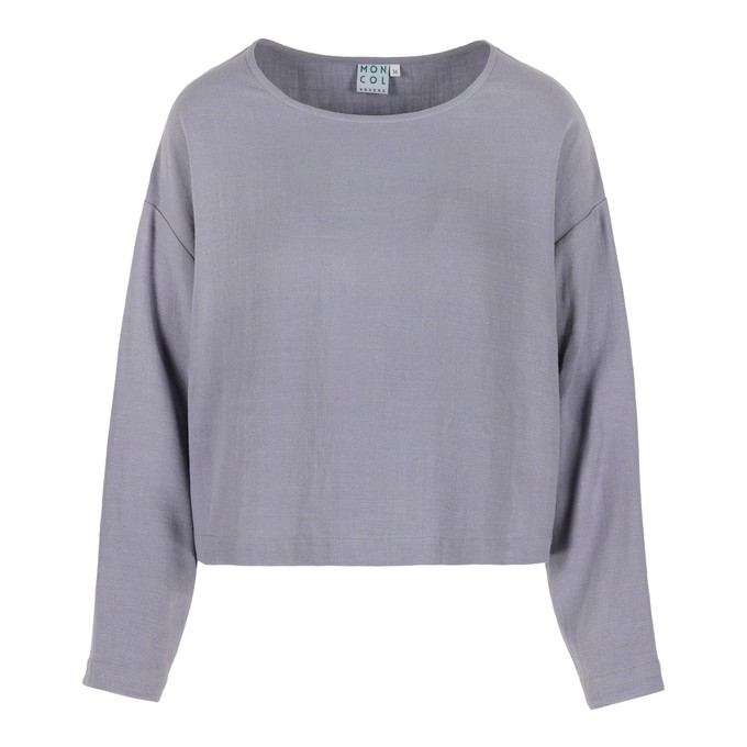 Candy blouse Blue stone from Mon Col Anvers