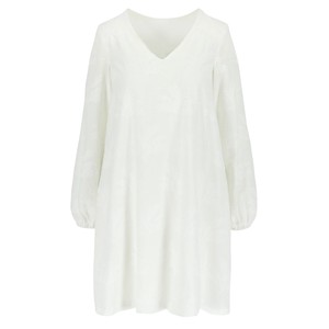 Cosmopolitan dress white leaf - Last size: 42 from Mon Col Anvers