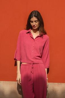 Umber blouse Magenta via Mon Col Anvers