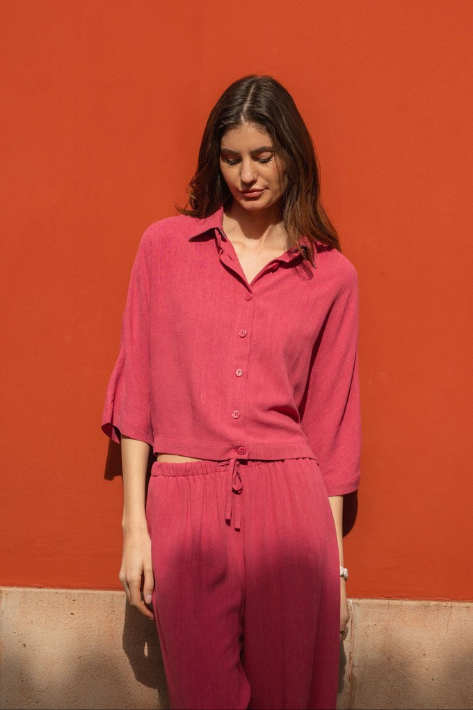Air pants Magenta from Mon Col Anvers