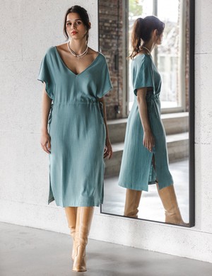 Twist dress Mint from Mon Col Anvers