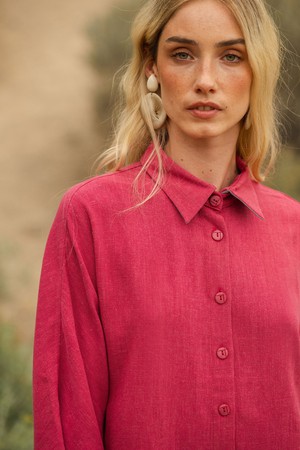 Umber blouse Magenta from Mon Col Anvers
