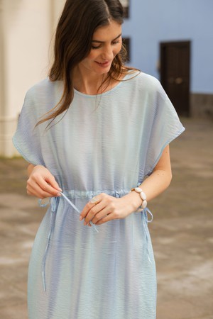 Breeze dress Sky print from Mon Col Anvers