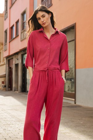Air pants Magenta from Mon Col Anvers