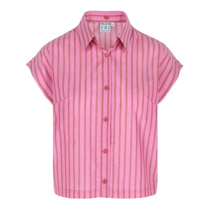 Summer blouse Pink stripe from Mon Col Anvers