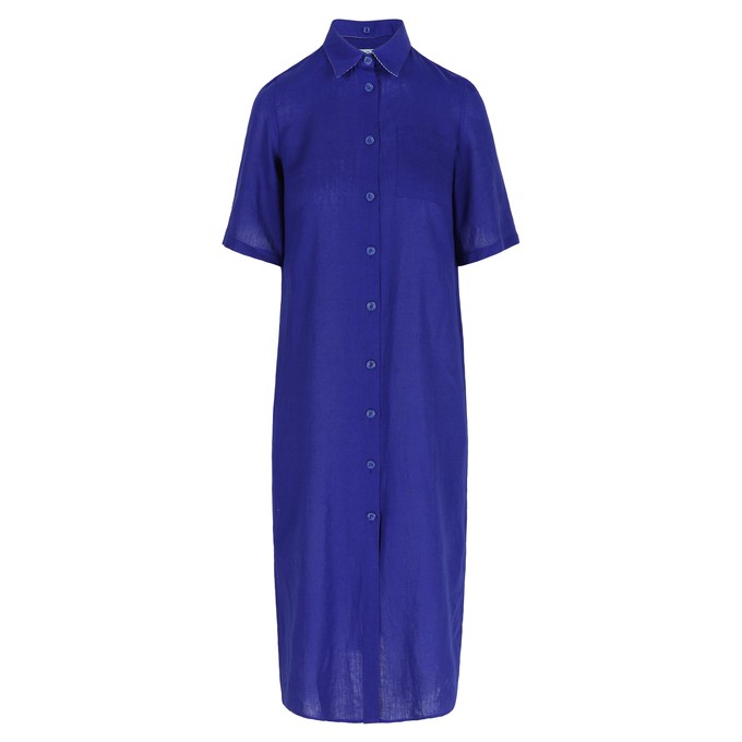 Saké dress Royal blue from Mon Col Anvers