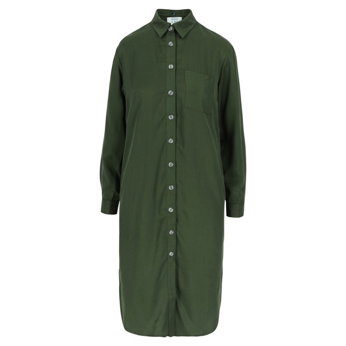 Eclipse Dress Khaki lyocell - Last size: 36 from Mon Col Anvers