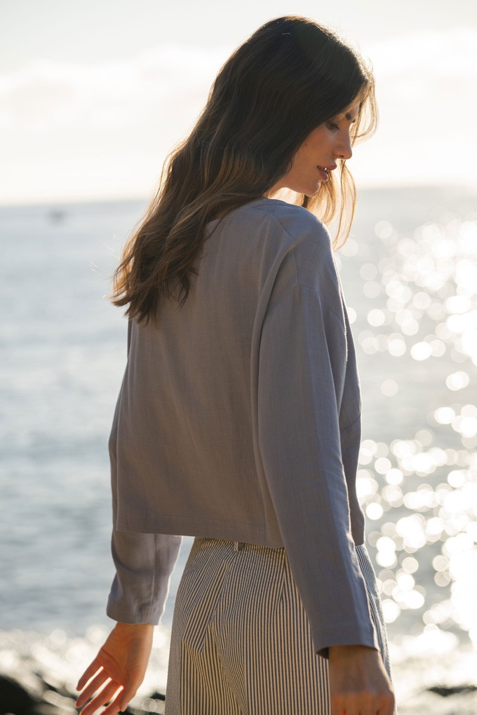 Candy blouse Blue stone from Mon Col Anvers