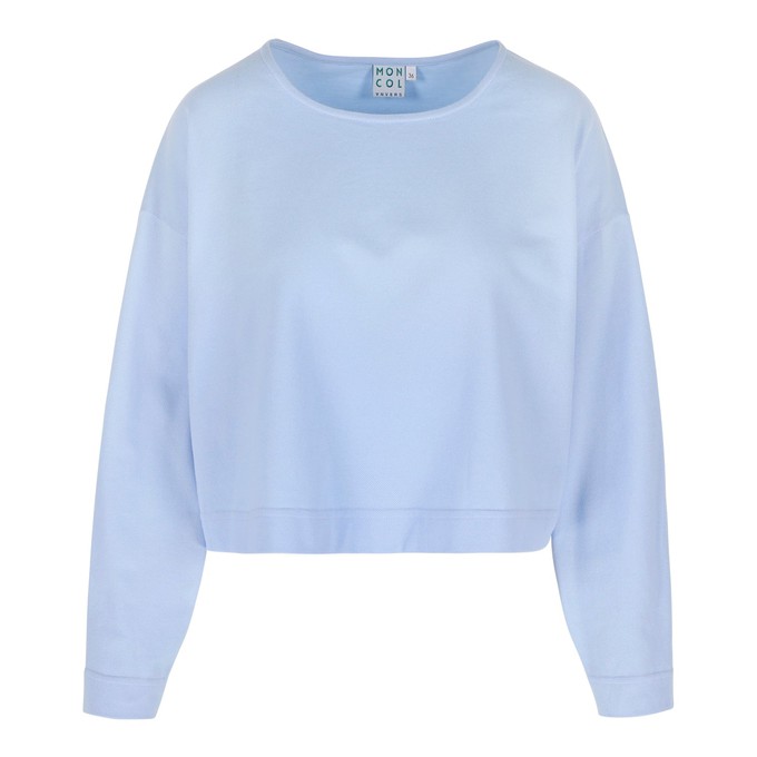 Candy blouse  Baby blue Picqué from Mon Col Anvers