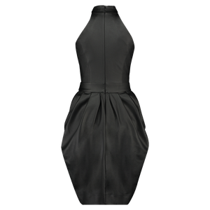 FAUX LEATHER MIDI COCKTAIL DRESS from MONIQUE SINGH