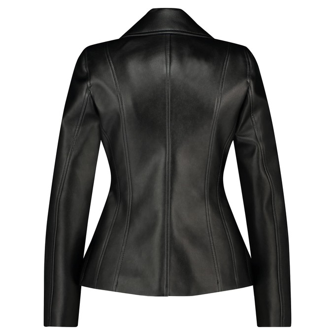 FAUX LEATHER BIKER JACKET from MONIQUE SINGH