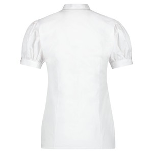 WHITE COTTON POPLIN SHIRT from MONIQUE SINGH