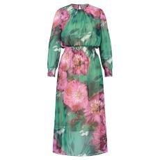 FLORAL SHEER DRESS via MONIQUE SINGH