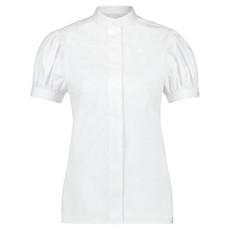 WHITE COTTON POPLIN SHIRT via MONIQUE SINGH