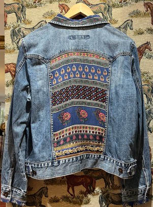 Upcycled Denim Jacket from MPIRA Upcycled Denim Jacket from MPIRA