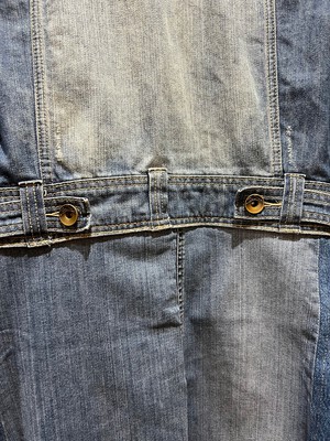 Long Upcycled Denim Coat from MPIRA Long Upcycled Denim Coat from MPIRA