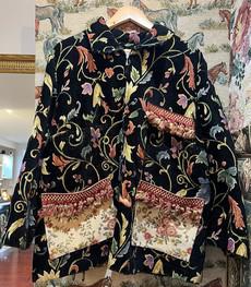 Upcycled Vintage Tapestry Jacket via MPIRA