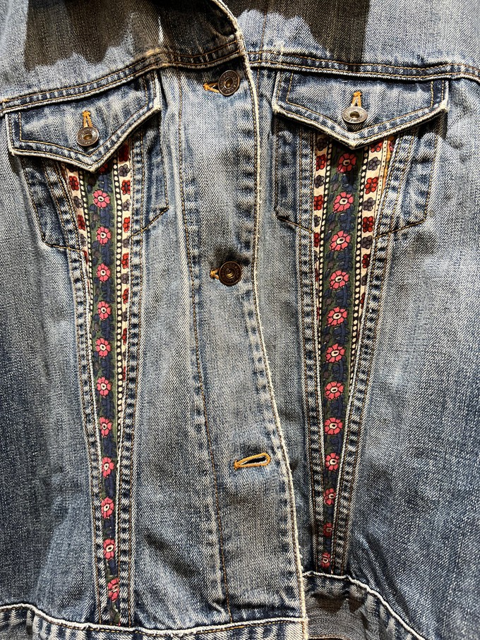 Upcycled Denim Jacket from MPIRA Upcycled Denim Jacket from MPIRA