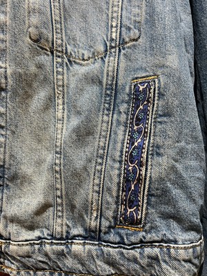 Upcycled Denim Jacket from MPIRA Upcycled Denim Jacket from MPIRA