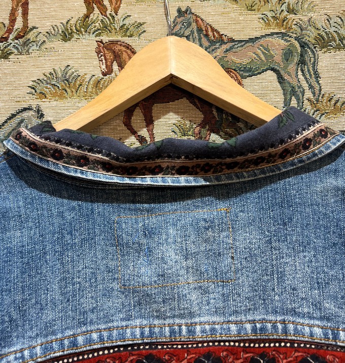 Upcycled Denim Jacket from MPIRA Upcycled Denim Jacket from MPIRA