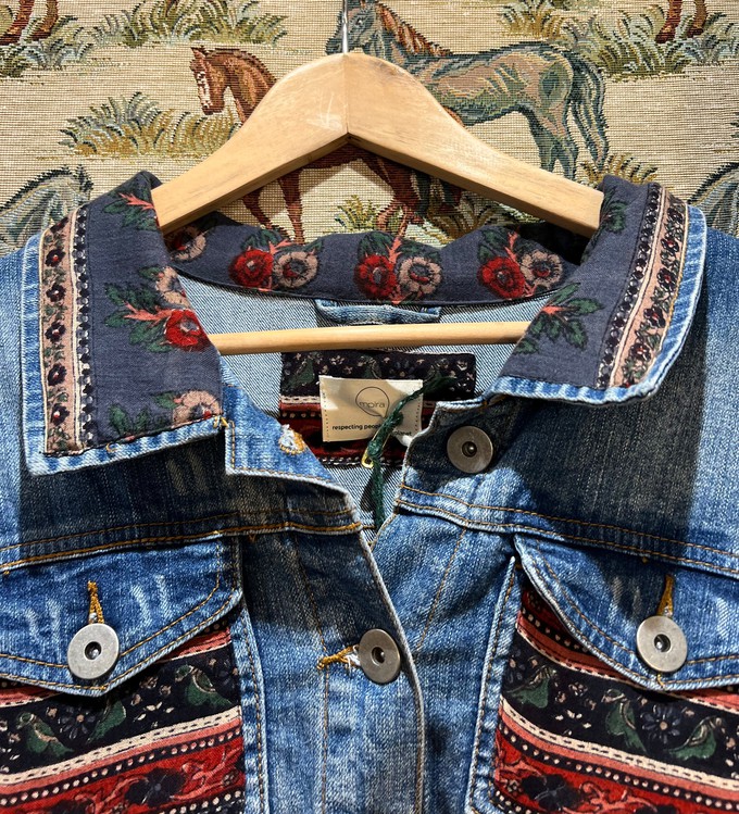 Upcycled Denim Jacket from MPIRA Upcycled Denim Jacket from MPIRA