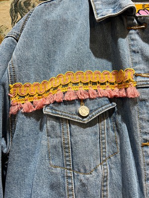 Upcycled Denim Jacket from MPIRA Upcycled Denim Jacket from MPIRA
