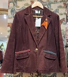 Upcycled Corduroy Blazer via MPIRA