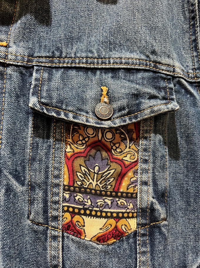 Upcycled Denim Jacket from MPIRA Upcycled Denim Jacket from MPIRA