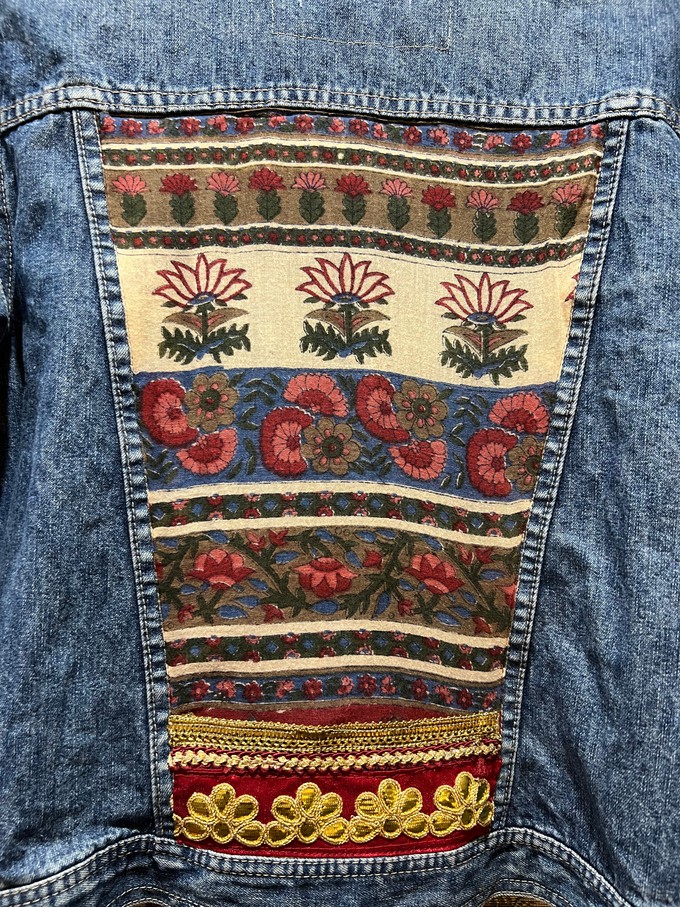 Upcycled Denim Jacket from MPIRA Upcycled Denim Jacket from MPIRA