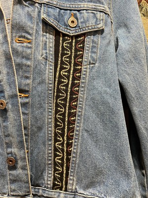 Upcycled Denim Jacket from MPIRA Upcycled Denim Jacket from MPIRA