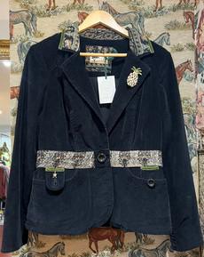 Corduroy Waisted Jacket via MPIRA