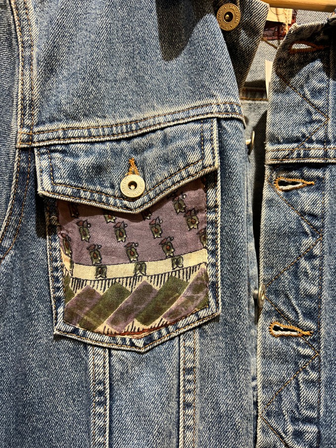 Upcycled Denim Jacket from MPIRA Upcycled Denim Jacket from MPIRA