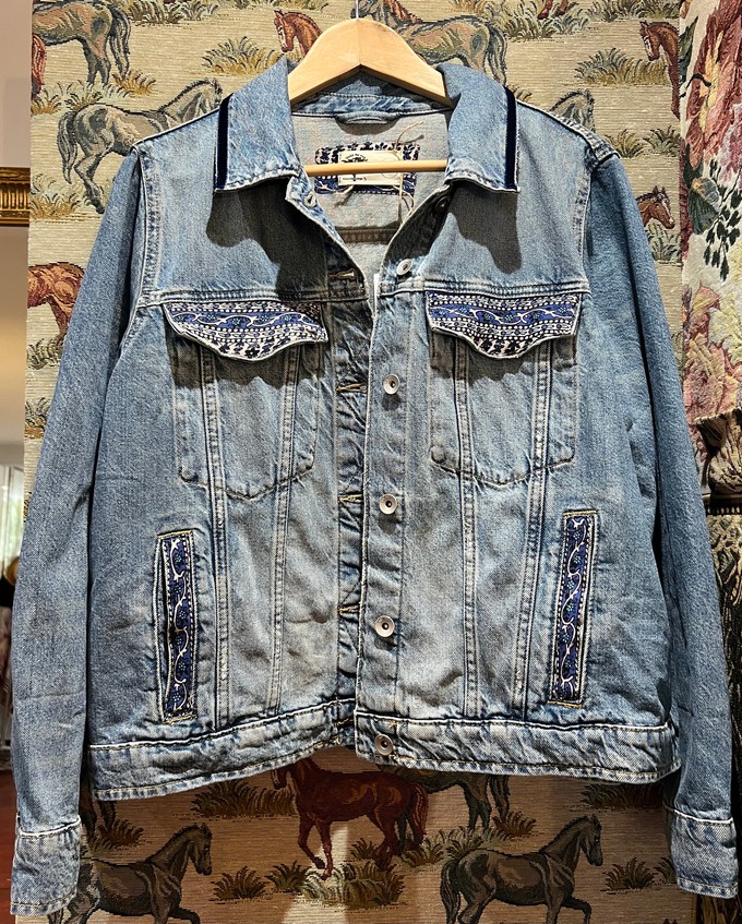 Upcycled Denim Jacket from MPIRA Upcycled Denim Jacket from MPIRA