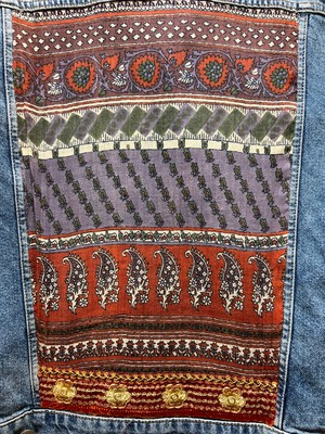 Upcycled Denim Jacket from MPIRA Upcycled Denim Jacket from MPIRA