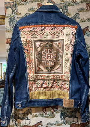 Upcycled Denim Jacket from MPIRA