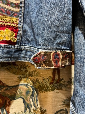 Upcycled Denim Jacket from MPIRA Upcycled Denim Jacket from MPIRA