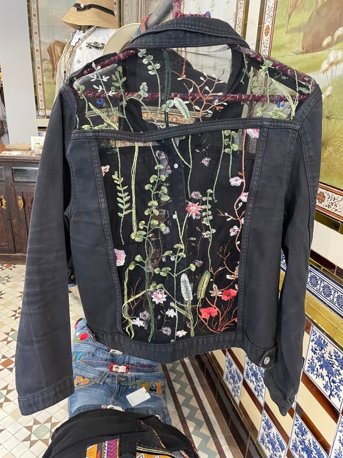 Upcycled Denim Jacket Lace from MPIRA
