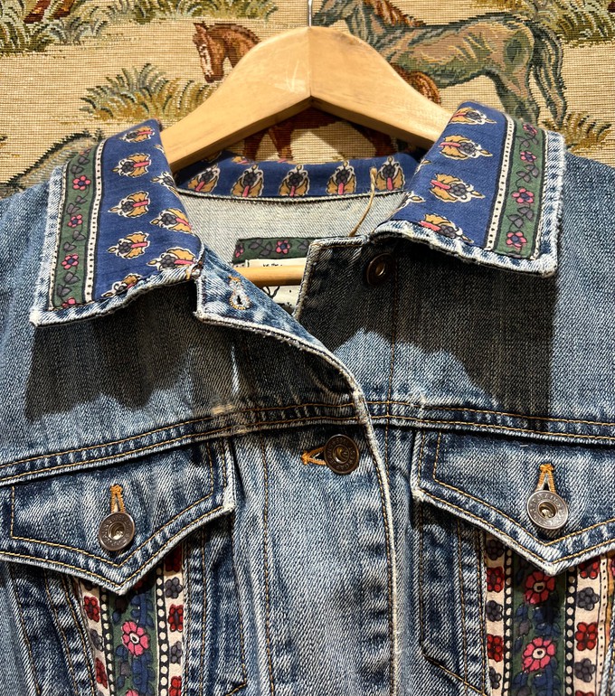 Upcycled Denim Jacket from MPIRA Upcycled Denim Jacket from MPIRA