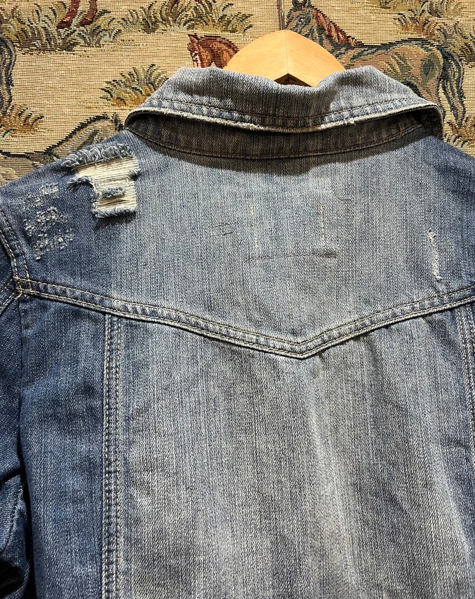 Long Upcycled Denim Coat from MPIRA Long Upcycled Denim Coat from MPIRA