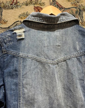 Long Upcycled Denim Coat from MPIRA Long Upcycled Denim Coat from MPIRA