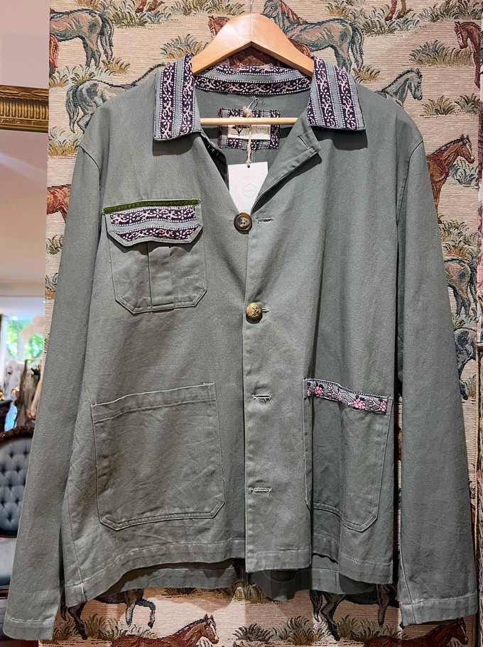 Upcycled Utility Jacket from MPIRA