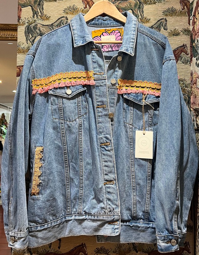 Upcycled Denim Jacket from MPIRA Upcycled Denim Jacket from MPIRA